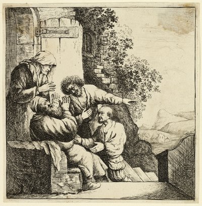 Joosefin takki tuodaan Jaakobille tekijältä Rembrandt van Rijn