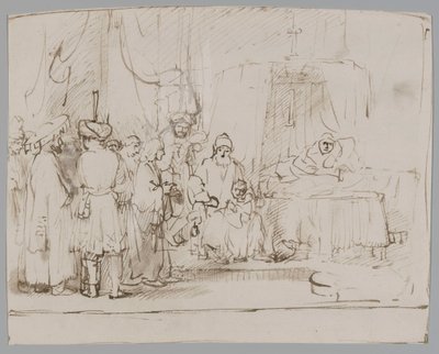 Joosef kertoo unensa vanhemmilleen ja veljilleen tekijältä Rembrandt van Rijn
