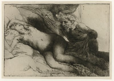 Jupiter ja Antiope Jupiter ja Antiope: suurempi levy tekijältä Rembrandt van Rijn