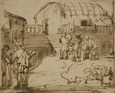 Nooan arkki, 1660 tekijältä Rembrandt van Rijn