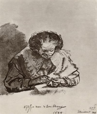 Titia van Uylenburghin muotokuva tekijältä Rembrandt van Rijn