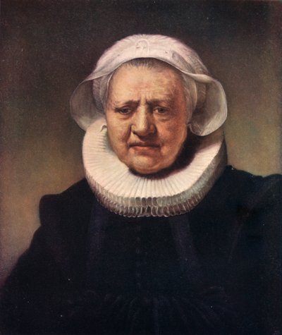 Aechje Claesdrin muotokuva, 1634, 1904 tekijältä Rembrandt van Rijn