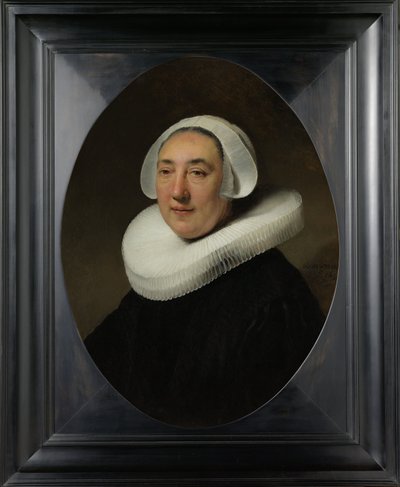 Haesje Jacobsdr van Cleyburgin muotokuva, 1634. tekijältä Rembrandt van Rijn