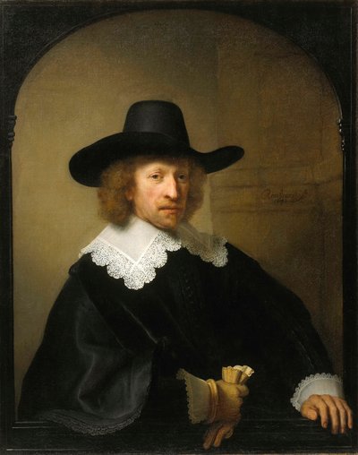 Nicolaes van Bambeeckin muotokuva, 1641. tekijältä Rembrandt van Rijn
