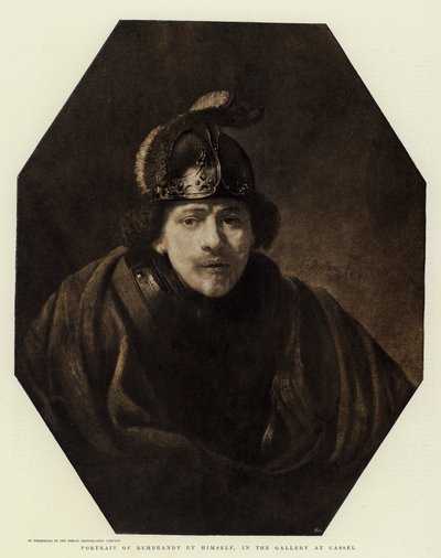 Rembrandtin muotokuva itse, Casselin galleriassa tekijältä Rembrandt van Rijn