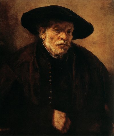 Rembrandtin veljen Andrien van Rijnin muotokuva, 1654 tekijältä Rembrandt van Rijn