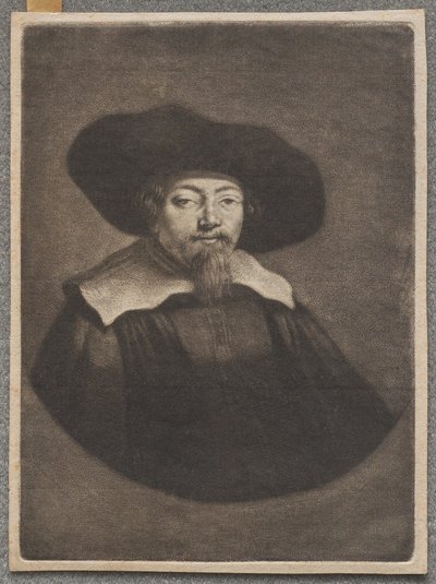 Samuel Manasseh Ben Israelin muotokuva tekijältä Rembrandt van Rijn