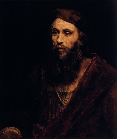 Miehen muotokuva, 1661 tekijältä Rembrandt van Rijn