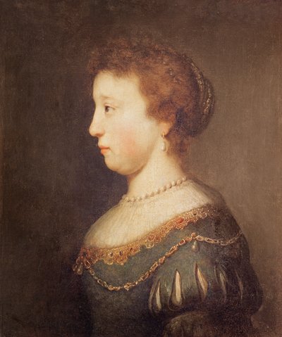 Naisen muotokuva tekijältä Rembrandt van Rijn