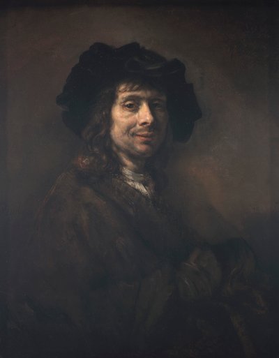 Nuoren miehen muotokuva (mahdollisesti taiteilija) tekijältä Rembrandt van Rijn