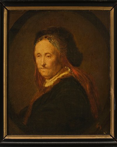 Rembrandtin äidin muotokuva () tekijältä Rembrandt van Rijn
