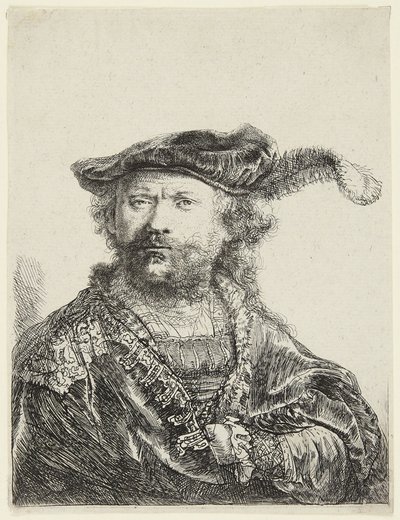Rembrandt samettilakissa tekijältä Rembrandt van Rijn