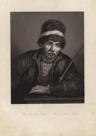 Rembrandtin isä tekijältä Rembrandt van Rijn
