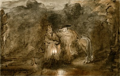 Lepo pakomatkalla Egyptiin tekijältä Rembrandt van Rijn