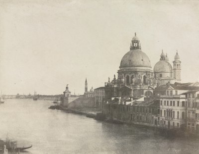 Santa Maria della Salute, Näkymä Grand Canalille, Venetsia tekijältä Rembrandt van Rijn
