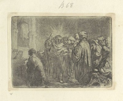 Schatpenning Kokoelma kahdeksankymmentäviisi alkuperäistä vedosta (sarjan nimi) tekijältä Rembrandt van Rijn