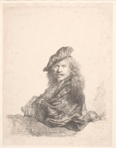 Omakuva tekijältä Rembrandt van Rijn