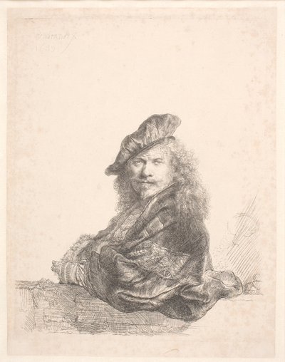 Omakuva tekijältä Rembrandt van Rijn