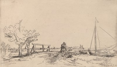 Kuuden silta, 1645. tekijältä Rembrandt van Rijn