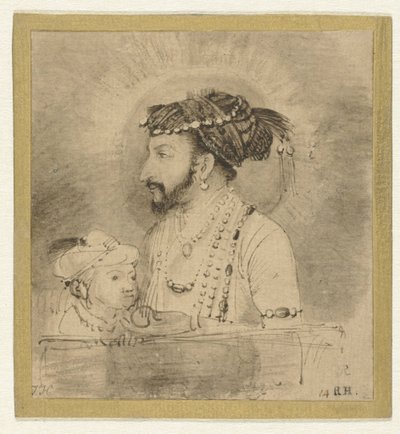 Shah Jahan ja hänen poikansa tekijältä Rembrandt van Rijn
