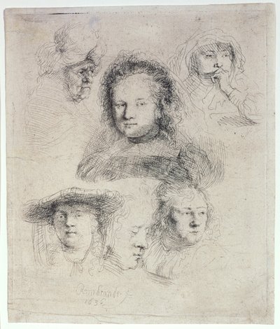 tekijältä Rembrandt van Rijn