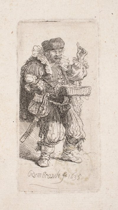 Huijari (Ihmeellisten voiteiden valmistaja) tekijältä Rembrandt van Rijn