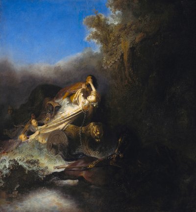 Proserpinan sieppaus, noin 1631 tekijältä Rembrandt van Rijn
