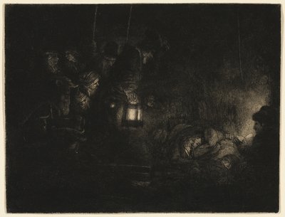 Paimenten palvonta: Yöpala tekijältä Rembrandt van Rijn