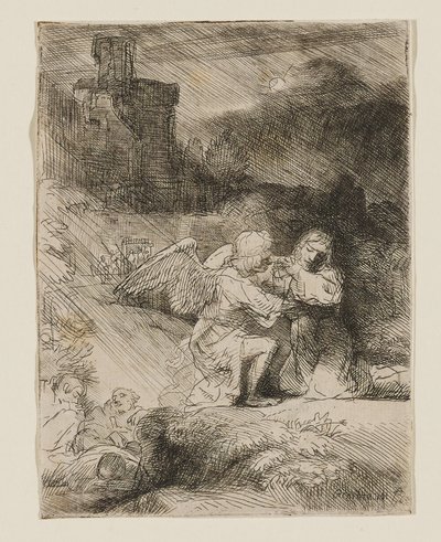 Kärsimys puutarhassa tekijältä Rembrandt van Rijn