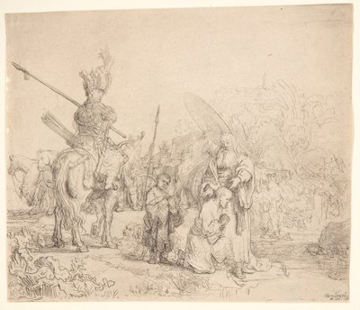 Eunukin kaste tekijältä Rembrandt van Rijn