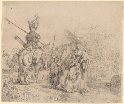 Eunukin kaste tekijältä Rembrandt van Rijn