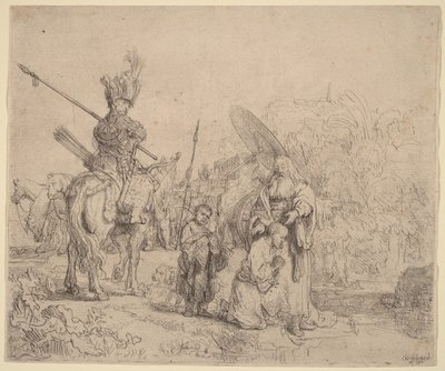 Eunukin kaste tekijältä Rembrandt van Rijn