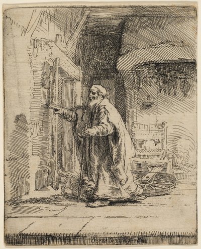 Tobitin sokeus: Isompi levy tekijältä Rembrandt van Rijn