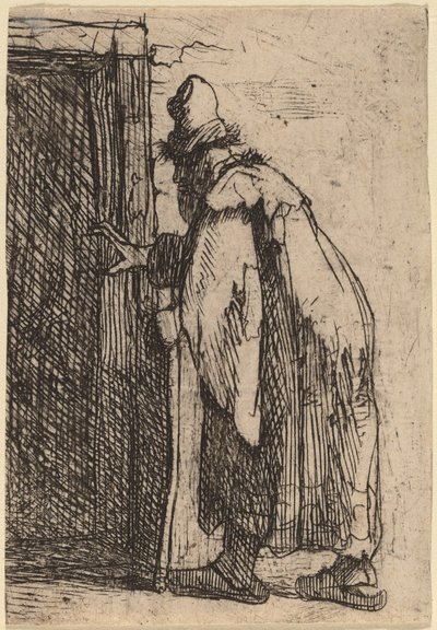 Tobitin sokeus: luonnos tekijältä Rembrandt van Rijn