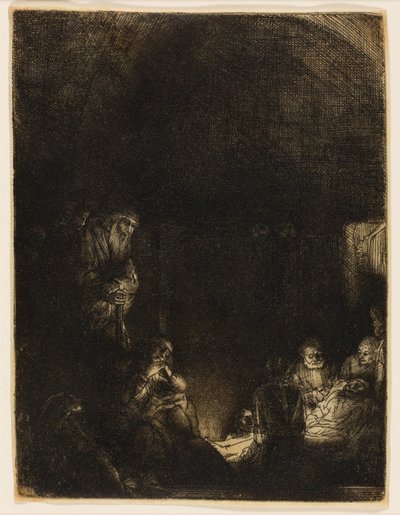 Hautaus tekijältä Rembrandt van Rijn