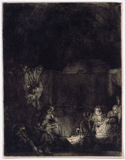 Hautaus tekijältä Rembrandt van Rijn