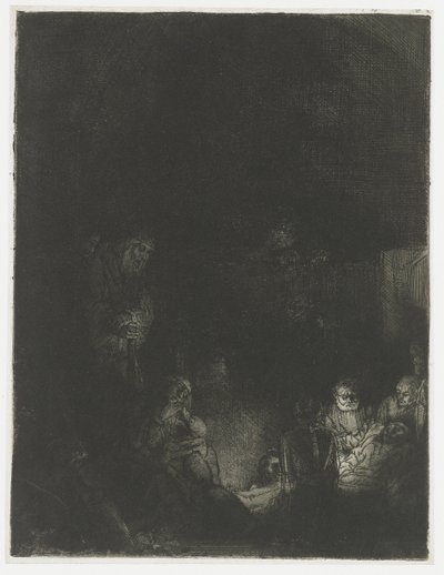 The Entombment finlandès tekijältä Rembrandt van Rijn