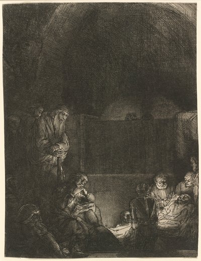Hautaus tekijältä Rembrandt van Rijn
