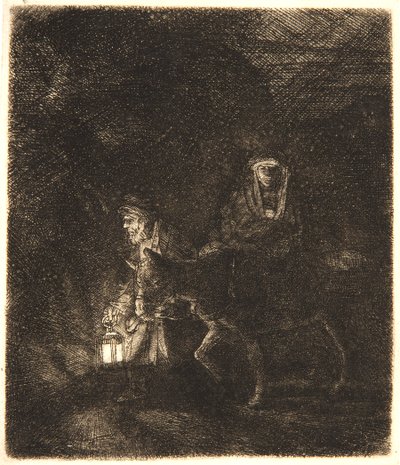 Lento Egyptiin: Yöpala tekijältä Rembrandt van Rijn