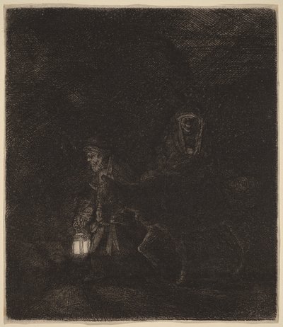 Pako Egyptiin tekijältä Rembrandt van Rijn