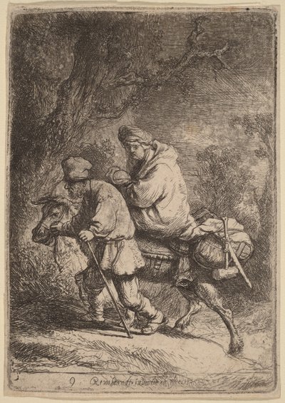 Pako Egyptiin: Pieni tekijältä Rembrandt van Rijn