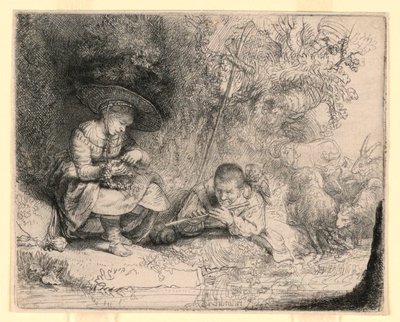 Huilusoitin tekijältä Rembrandt van Rijn