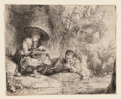 Huilusoitin tekijältä Rembrandt van Rijn
