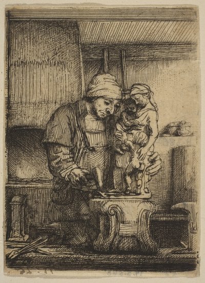 Kultaseppä, 1655. tekijältä Rembrandt van Rijn