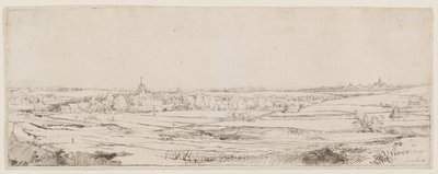 Kultapunnitsijan kenttä tekijältä Rembrandt van Rijn