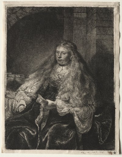 Suuri juutalainen morsian, 1634. tekijältä Rembrandt van Rijn