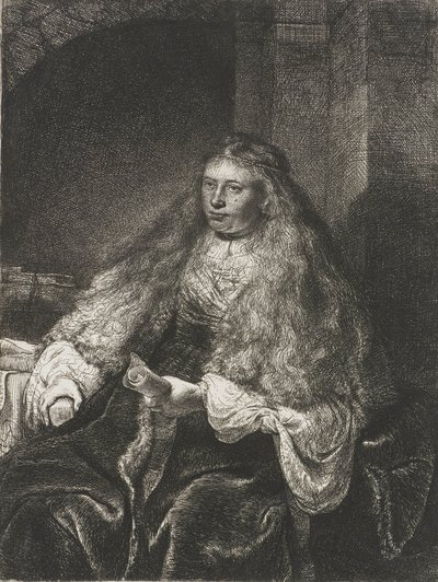 Suuri juutalainen morsian, 1635 tekijältä Rembrandt van Rijn
