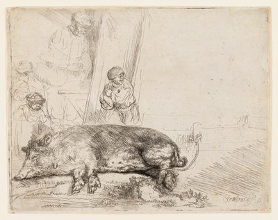 Hog tekijältä Rembrandt van Rijn