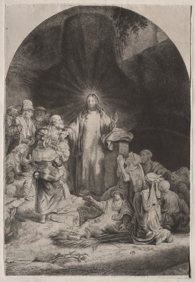 Sadan guldenin vedos tekijältä Rembrandt van Rijn