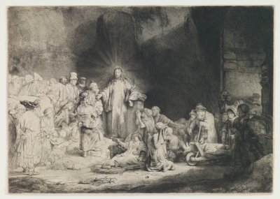 Sadan guldenin vedos tekijältä Rembrandt van Rijn